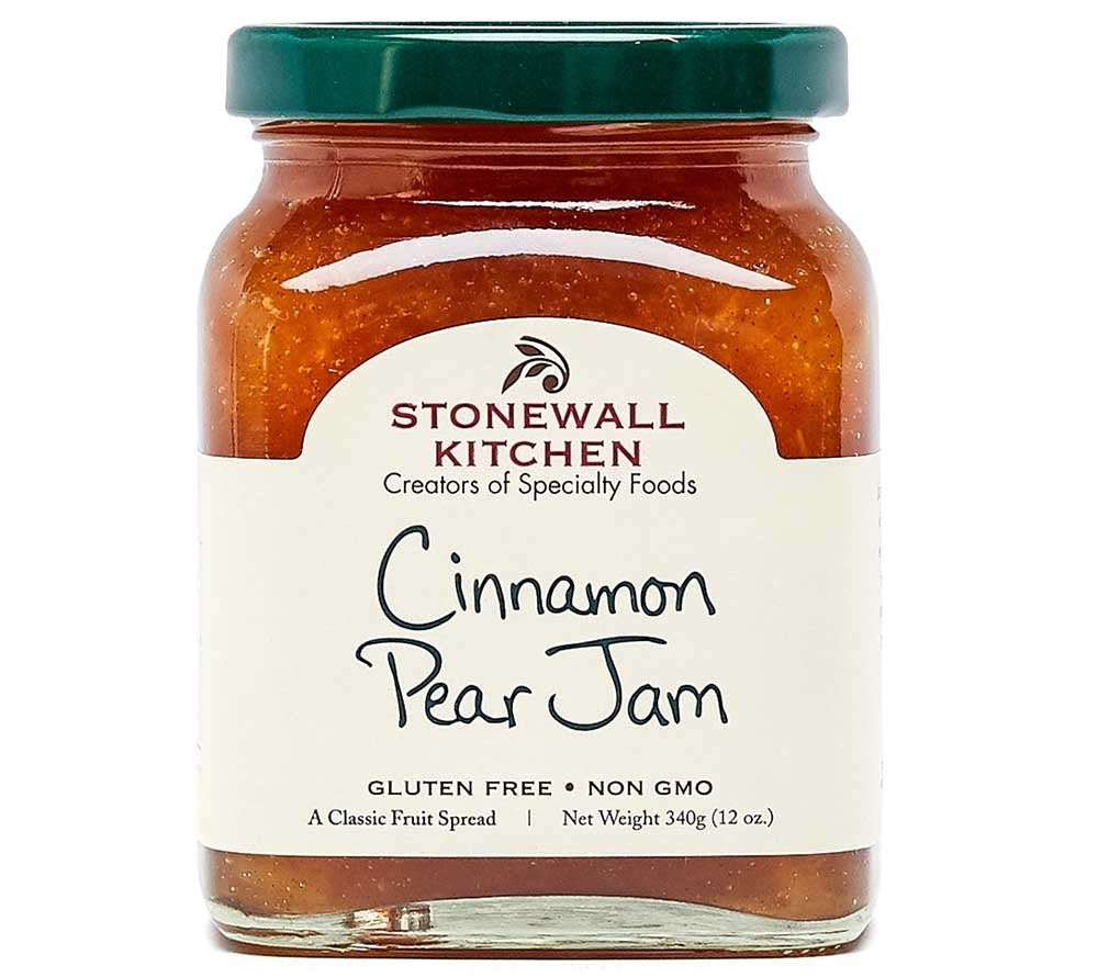 Cinnamon Pear Jam von Stonewall Kitchen kaufen | Fruchtig-süß mit einem warmen Zimtaroma | Ideal zu Toast, Gebäck, Käse und Desserts