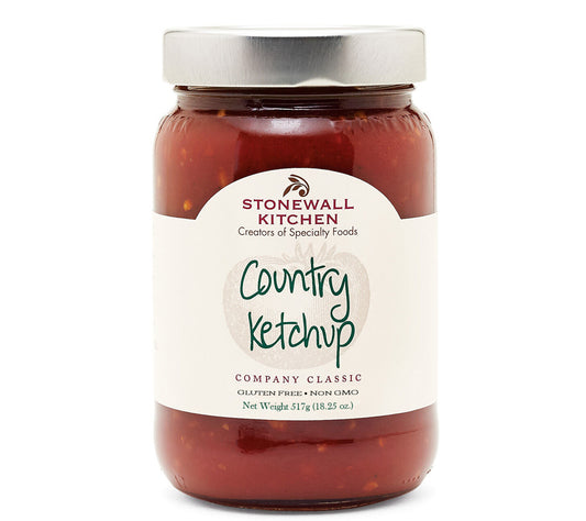 Country Ketchup von Stonewall Kitchen kaufen | Pikant, tomatig, fruchtig | Ideal zu Burgern, Steak oder Pommes