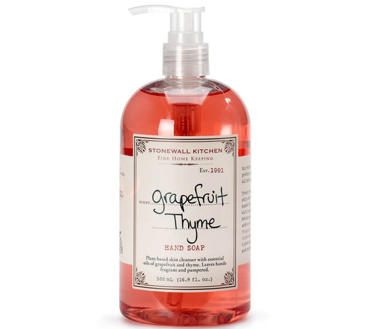 Grapefruit Thyme Hand Soap von Stonewall Kitchen kaufen | Erfrischend und aromatisch | Ideal für die belebende Handpflege