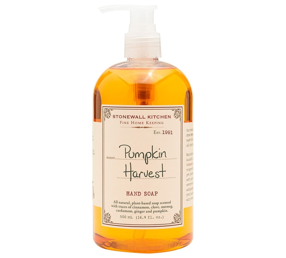 Pumpkin Harvest Hand Soap von Stonewall Kitchen kaufen | Duft: Kürbis, Herbstgewürze | Ideal für Herbstliebhaber und Pflegebewusste