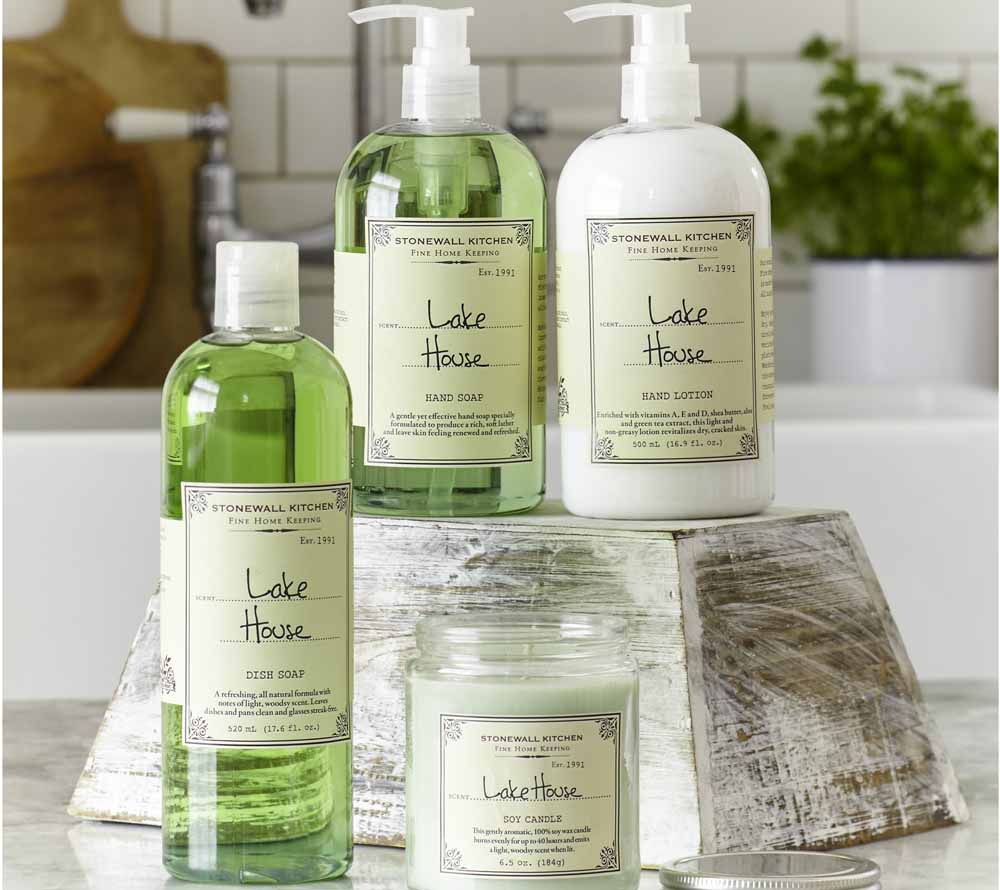 Lake House Hand Soap von Stonewall Kitchen kaufen | Holziger Duft | Ideal für ein erfrischendes Handwascherlebnis und zur Pflege der Haut