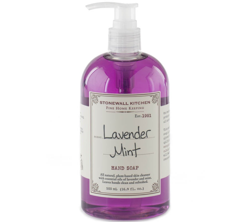 Lavender Mint Hand Soap von Stonewall Kitchen kaufen | Beruhigend und frisch | Ideal für die tägliche Handpflege