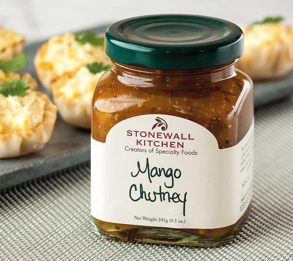 Mango Chutney von Stonewall Kitchen kaufen | Köstliche Mischung aus süßer Mango und würzigen Gewürzen | Ideal für Sandwiches oder Gegrilltes