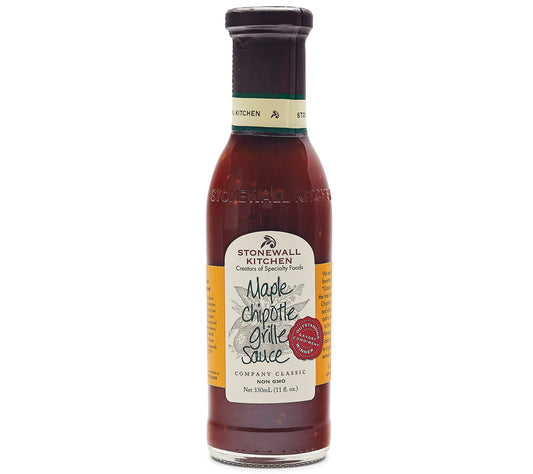 Maple Chipotle Grille Sauce von Stonewall Kitchen kaufen | Rauchig-süß mit einer scharfen Note | Ideal zu gegrilltem Fleisch, Hähnchen und Gemüse