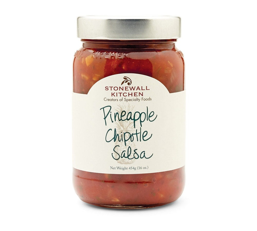 Pineapple Chipotle Salsa von Stonewall Kitchen kaufen | Rauchig-süßer Geschmack | Ideal für Tacos, Quesadillas und Geflügelgerichte