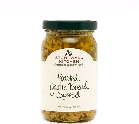 Garlic Bread Spread von Stonewall Kitchen kaufen | fein gerösteter Knoblauch als Aufstrich | Ideal zu Pizza, Brot, Pasta und als Dip | EU-weiter Versand