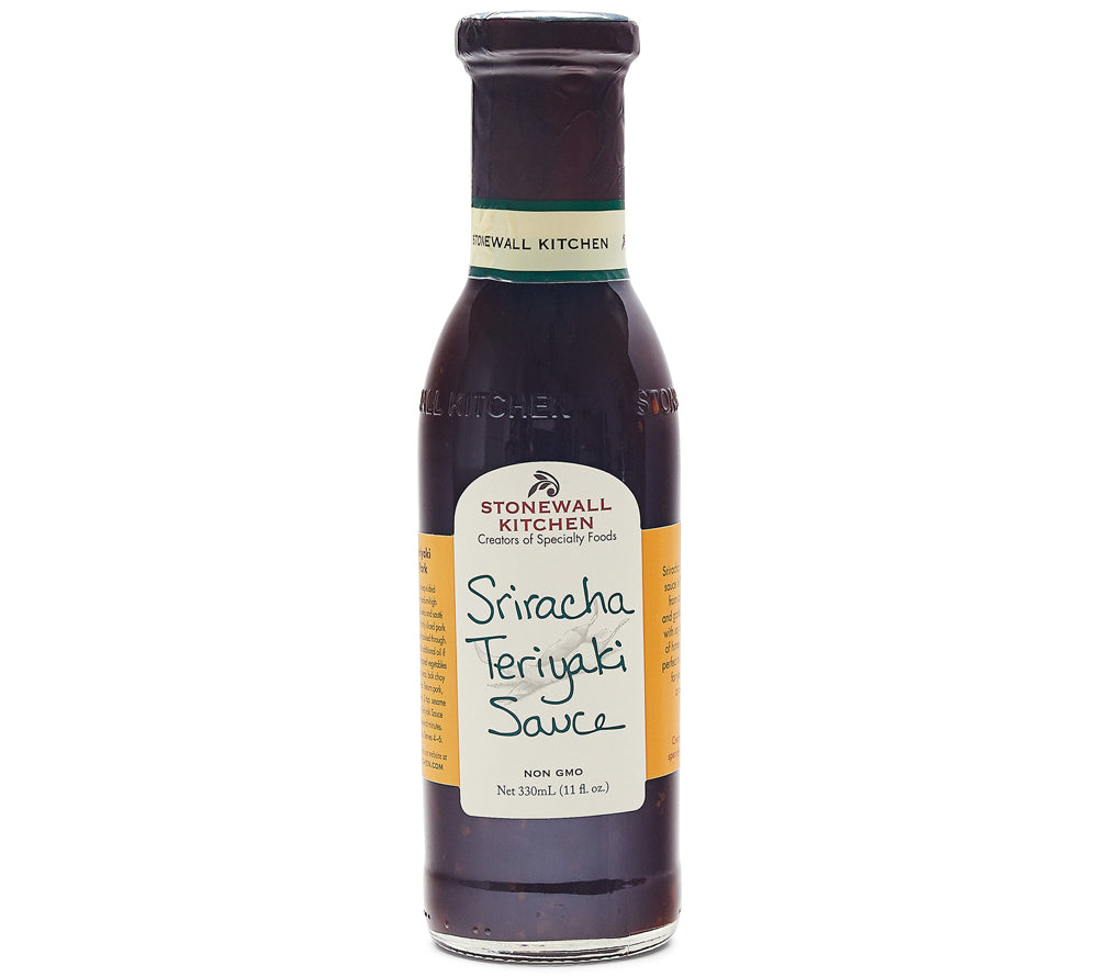 Sriracha Teriyaki Sauce von Stonewall Kitchen kaufen | Pikant-süße Geschmacksnote | Ideal für asiatische Wok-Gerichte