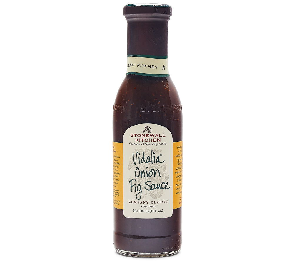 Vidalia Onion Fig Sauce von Stonewall Kitchen kaufen | Mild-süßer Geschmack | Ideal zu Ente, Schweinebraten und Käse
