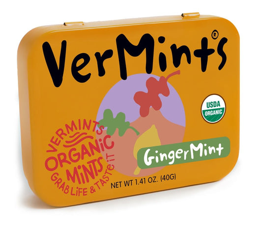 Breathmints GingerMint Pastille von Vermints, Inc. kaufen | Einzigartiger Ingwergeschmack | Ideal für unterwegs