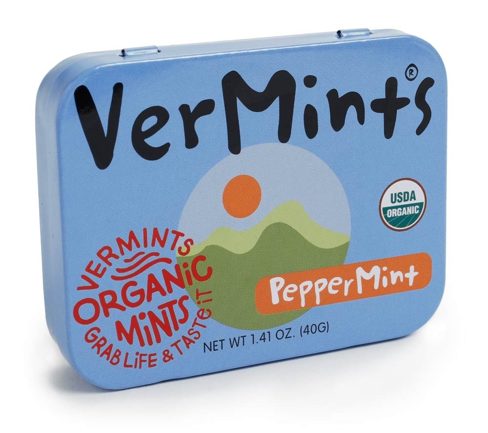 Breathmints PepperMint Pastille von Vermints, Inc. kaufen | Klassischer, originaler Pfefferminzgeschmack | Ideal für unterwegs
