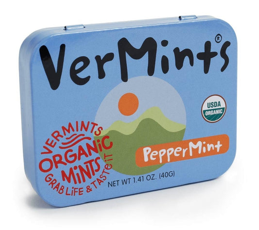 Breathmints PepperMint Pastille von Vermints, Inc. kaufen | Klassischer, originaler Pfefferminzgeschmack | Ideal für unterwegs