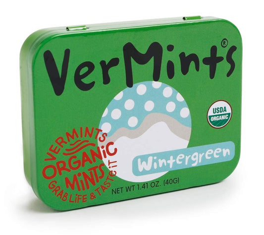Breathmints Wintergreen von Vermints, Inc. kaufen | Einzigartiges Geschmackserlebnis mit Root Beer-Note | Ideal für unterwegs