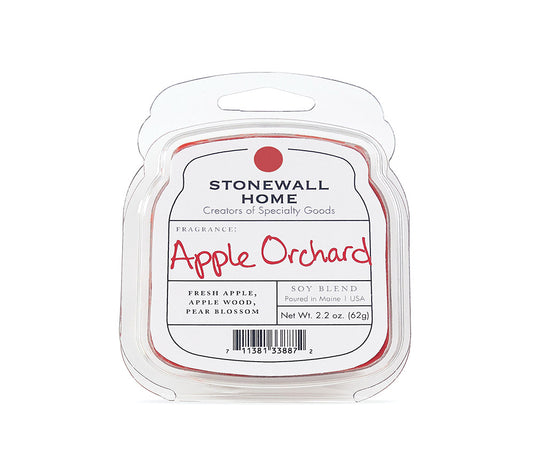 Stonewall Wax Melt Apple Orchard von Stonewall Kitchen kaufen | Duft: Apfelbäume, Birnenblüten, Apfelholz | Mehrmals schmelzbar
