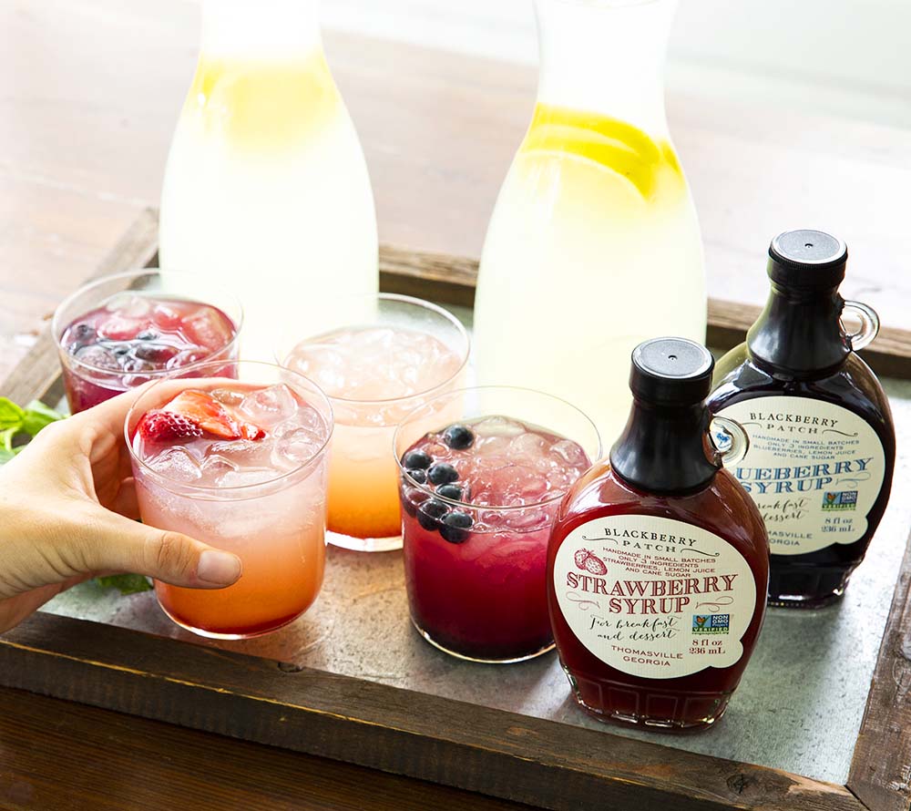 Blueberry Syrup von Blackberry Patch kaufen | Fruchtig, süß, intensiv | Ideal zu Pancakes, Desserts und Müsli