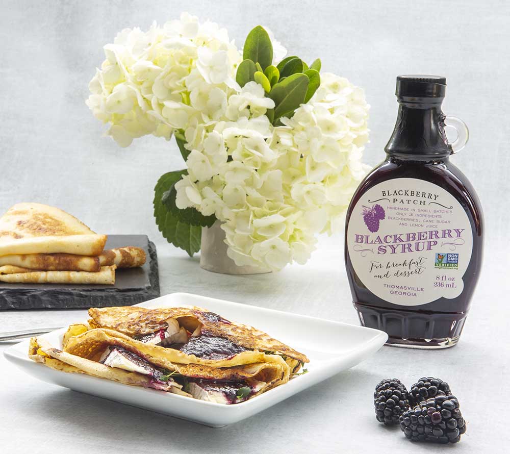 Blackberry Syrup von Blackberry Patch kaufen | Fruchtig, süß, Intensiv | Ideal zu Süßspeisen und Desserts