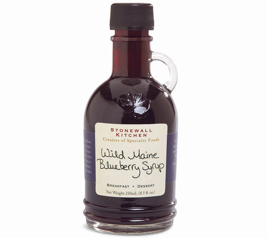 Wild Maine Blueberry Syrup von Stonewall Kitchen kaufen | Intensive Wild Blueberry-Note | Perfekt für Pancakes, Frenchtoast und Desserts