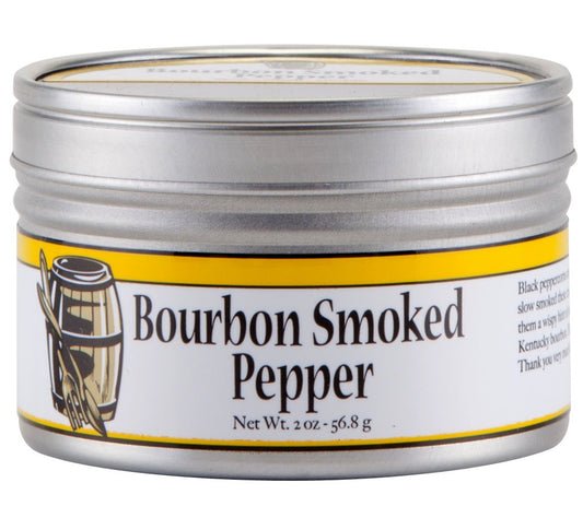 Bourbon Smoked Pepper von Bourbon Barrel Foods kaufen | Intensiver, rauchiger Malabar-Pfeffergeschmack | Ideal für Burger, Steaks und Gemüse