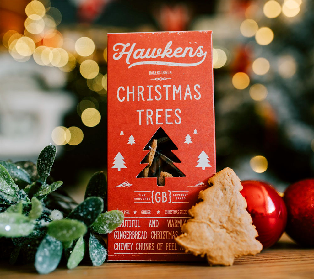 Hawkens Christmas Trees von Hawkens Gingerbread kaufen | Würzig, Zitrusnote, aromatisch | Ideal für die Weihnachtszeit