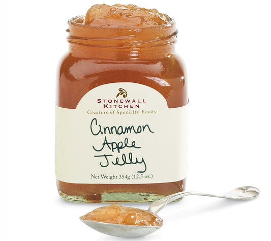Cinnamon Apple Jelly von Stonewall Kitchen kaufen | Fruchtig-säuerlicher Geschmack mit würzigem Zimt | Ideal zum Frühstück