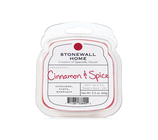 Stonewall Wax Melt Cinnamon & Spice von Stonewall Kitchen kaufen | Duft:Würzig, warm, festlich, fruchtig | Mehrmals schmelzbar