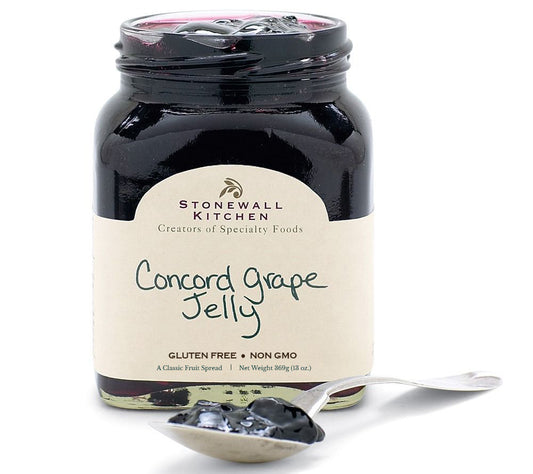 Concord Grape Jelly von Stonewall Kitchen kaufen | Fruchtig, süß, klar | Ideal für PB&J-Sandwich oder zu Fleisch