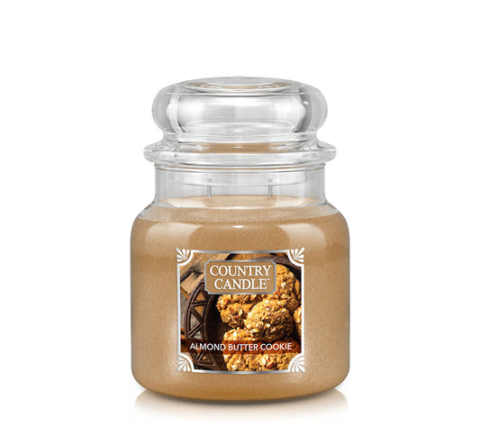 Almond Butter Cookies Duftkerze von Country Candle | Duft wie in einer Bäckerei | Duft nach süßer Vanille, Mandeln, Kürbis, Ahorn, Amaretto