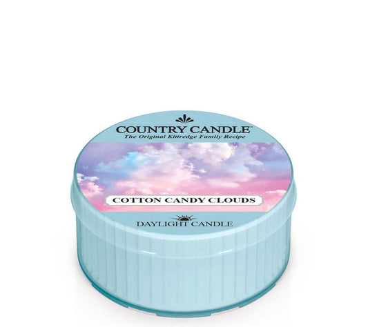 Country Daylight Cotton Candy Clouds von Country Candle kaufen | Duft: Zuckerwatte, rosa Beeren, Vanille, süß | Brenndauer: 12 Stunden