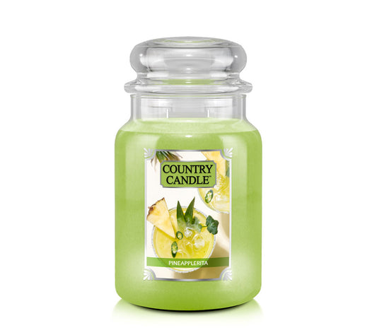 Country Jar Large Pineapplerita von Country Candle kaufen | Duft: Exotisch, erfrischend, würzig, tropisch | Brenndauer: 100-150 Stunden