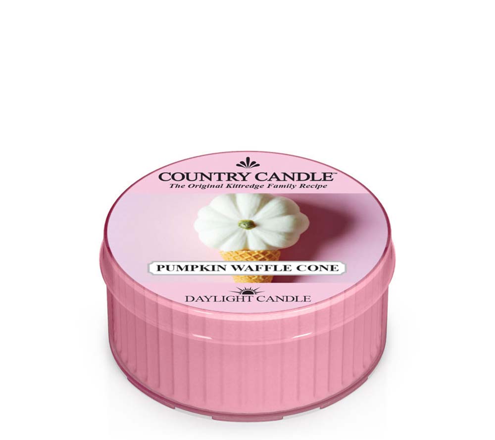 Country Daylight Pumpkin Waffle Cone von Country Candle kaufen | Duft: Lebkuchen, Kürbis, Buttercreme, würzig-süß | Brenndauer: 12 Stunden