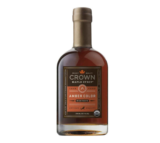 Amber Color 12 Fl. Oz. von Crown Maple LLC kaufen | Reichhaltig, winterlich gewürzt | Ideal zu Pancakes und Desserts