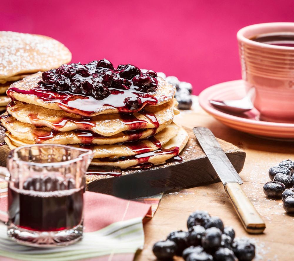 Blueberry 8.5 Fl. Oz. von Crown Maple LLC kaufen | Süß, fruchtig, ausgewogen | Ideal für Pancakes, Gebäck und Cocktails