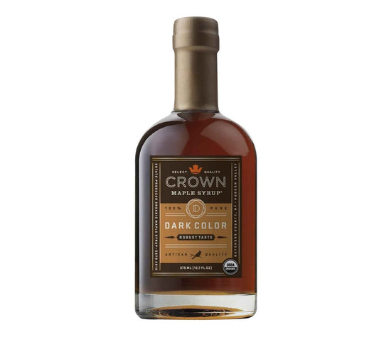 Dark Color 12 Fl. Oz. von Crown Maple LLC kaufen | Graham, Toffee, Pekannuss, rein, vollmundig | Perfekt für Kaffee und Desserts