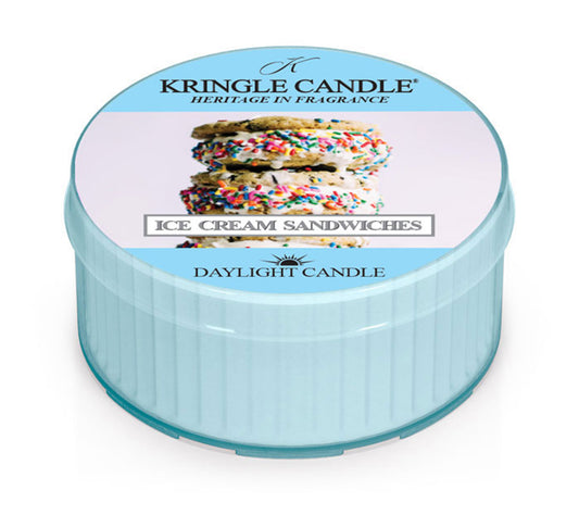 Kringle Daylight Ice Cream Sandwiches von Kringle Candle kaufen | Duft: Regenbogenstreusel, Meersalz, Macadamia | Brenndauer: 12 Stunden | EU-weiter Versand