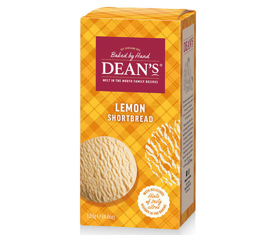 Lemon Shortbread Rounds von Dean's | Premiumqualität für Feinkostliebhaber | Frisches Geschmackserlebnis | Highlight für jede Gelegenheit