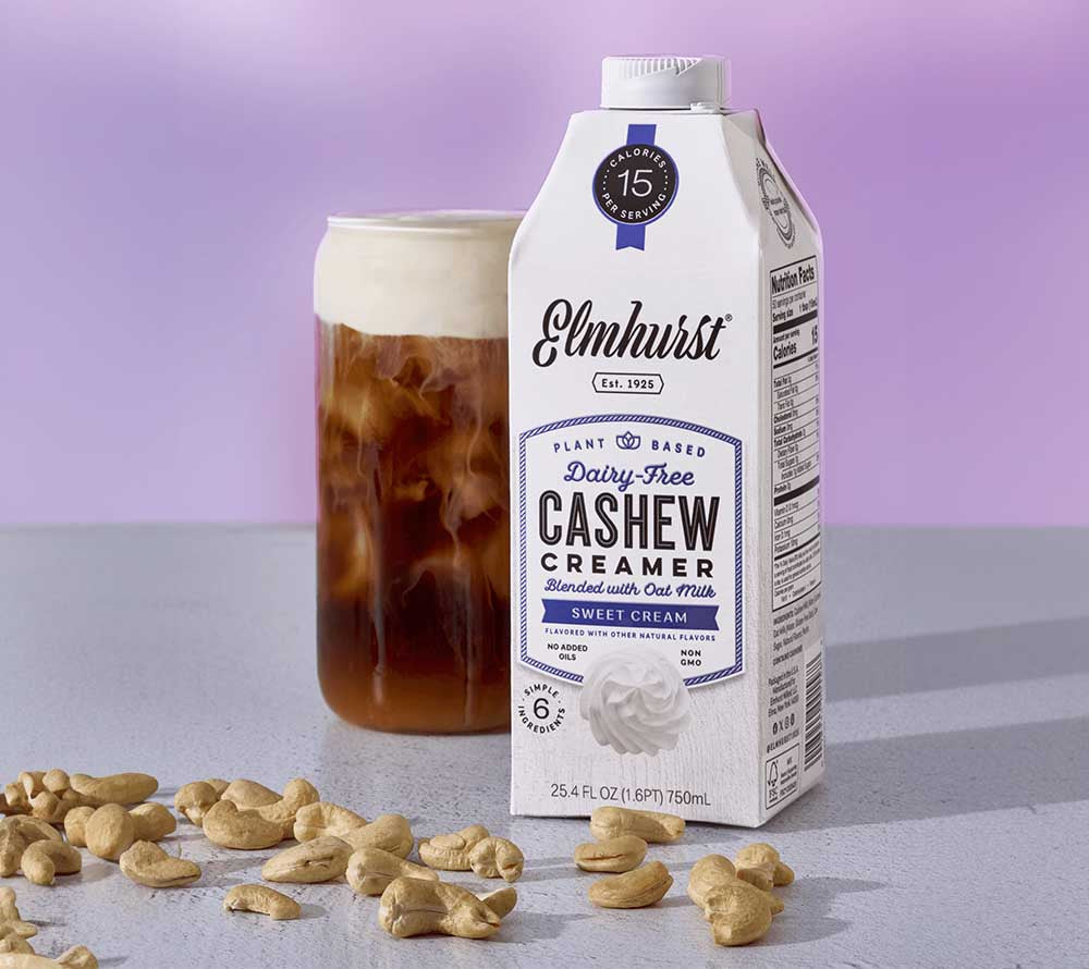 Pflanzlicher Cashew-Creamer | Frei von Emulgatoren, Ölen & künstlichen Zusätzen | 100 % vegan, Non-GMO & koscher | Europaweiter Versand | Jetzt entdecken!