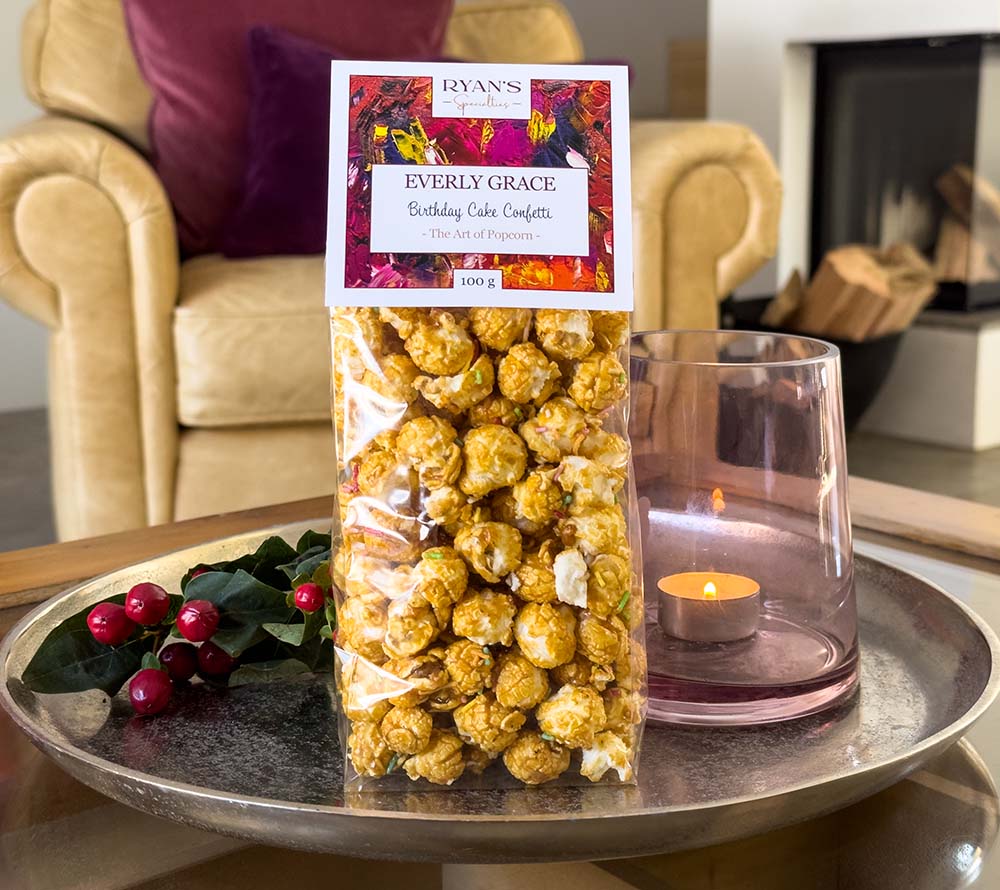 Everly Grace Popcorn Birthday Cake Confetti Bag 100 g