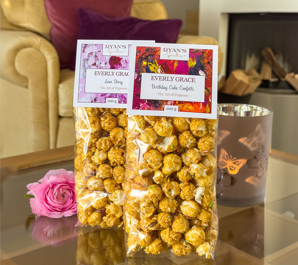 Everly Grace Popcorn Birthday Cake Confetti Bag von American Heritage GmbH & Co. KG kaufen | Karamell, Vanille, süße Streusel | Ideal als Snack | EU-weiter Versand