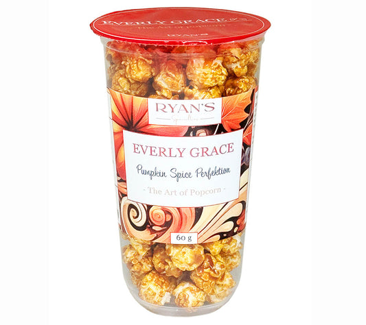 Everly Grace Popcorn Pumpkin Spice Perfection kaufen | herbstliches Popcorn mit Kürbis-Gewürzen und Karamell | perfekt für den Kinoabend | EU-weiter Versand
