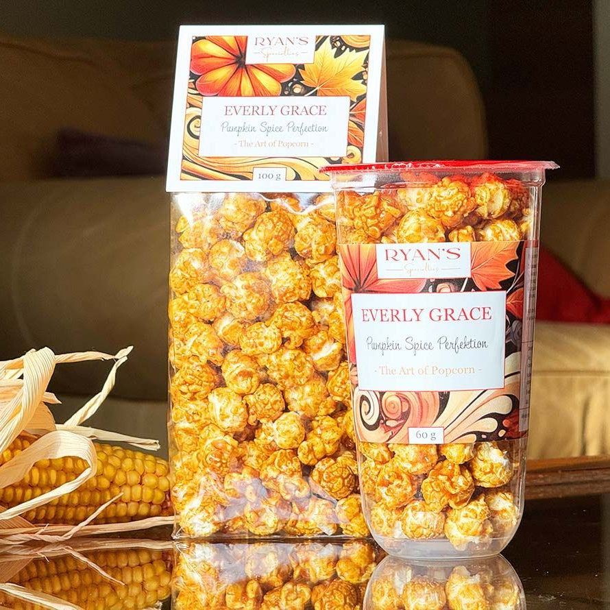 Everly Grace Popcorn Pumpkin Spice Perfection kaufen | herbstliches Popcorn mit Kürbis-Gewürzen und Karamell | perfekt für den Kinoabend