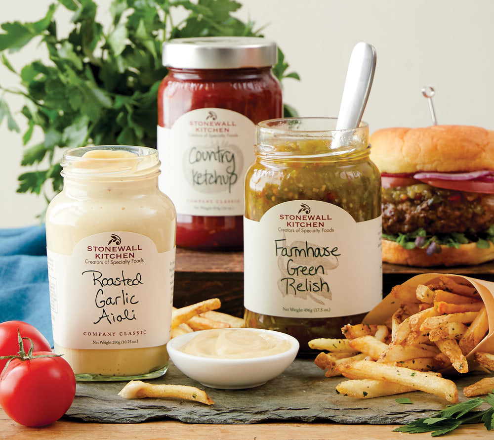 Farmhouse Green Relish von Stonewall Kitchen kaufen | Balance zwischen Süße und Schärfe | Perfekt abgestimmt für Hot Dogs und Grillgerichte