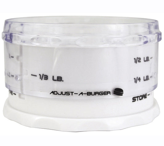 Adjust-A-Burger White von Fox Run USA kaufen | Burgerpresse | Perfekt für Burger und gefüllte Pattys