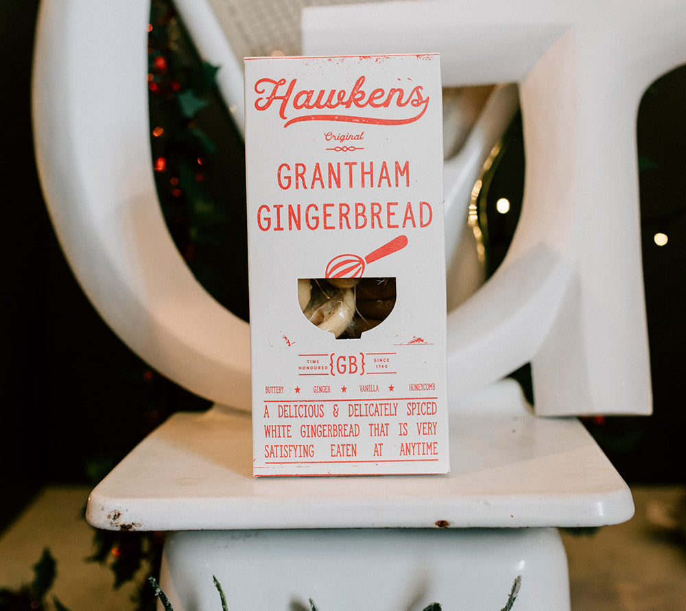 Hawkens Grantham Gingerbread von Hawkens Gingerbread kaufen | Zart, Buttrig, würzig | Ideal als Snack oder als Geschenk