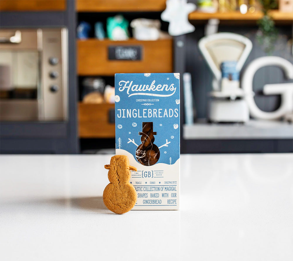 Hawkens Gingerbread Jinglebreads von Hawkens Gingerbread kaufen | Würzig, nostalgisch, lecker | Ideal für die Feiertage