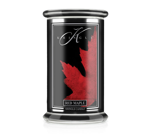 Reserve Jar-Red Maple von Kringle Candle kaufen | Duft: Jasmin, Orange, Safran | Brenndauer: 100 Stunden | EU-weiter Versand