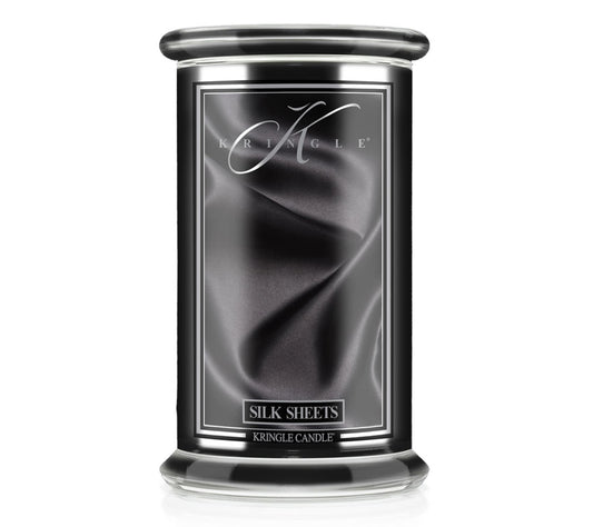 Reserve Jar-Silk Sheets von Kringle Candle kaufen | Duft: Bergamotte, Zitrusfrüchte, Lavendel | Brenndauer: 100 Stunden | EU-weiter Versand