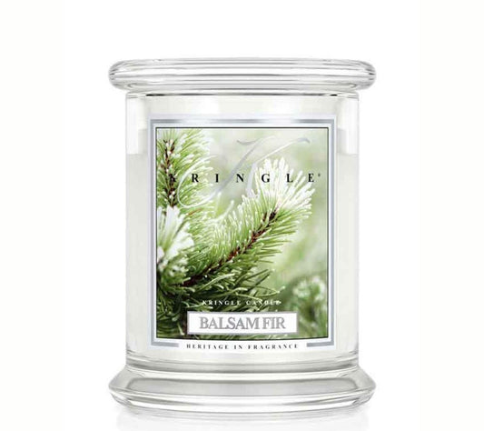 Kringle Jar Medium Balsam Fir von Kringle Candle kaufen | Duft: Frisch, harzig, zitrusartig, belebend, natürlich | Brenndauer: 75 Stunden