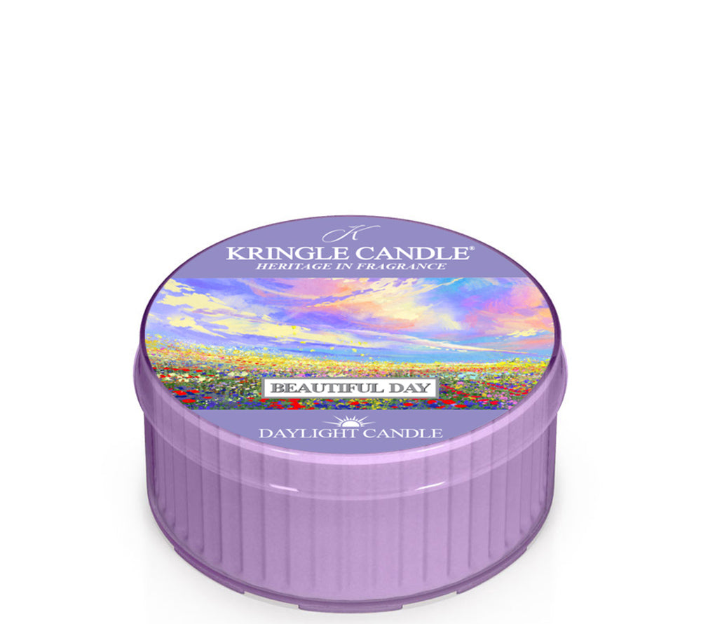 Kringle Daylight Beautiful Day von Kringle Candle kaufen | Frisch, aromatisch, fruchtig, verlockend, belebend | Brenndauer: 12 Stunden