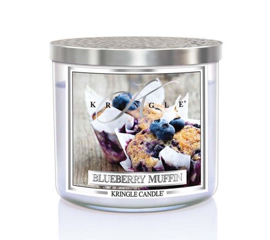 14.5oz Soy Jar Blueberry Muffin von Kringle Candle kaufen | Duft: Süß, warm, einladend | Brenndauer: 45 Stunden