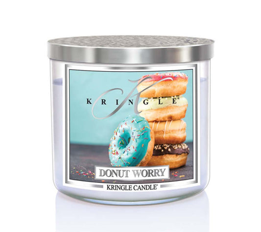 Kringle Daylight Donut Worry von Kringle Candle kaufen | Duft: Zuckerguss, Vanilleglasur, Früchte, Streusel | Brenndauer: 12 Stunden