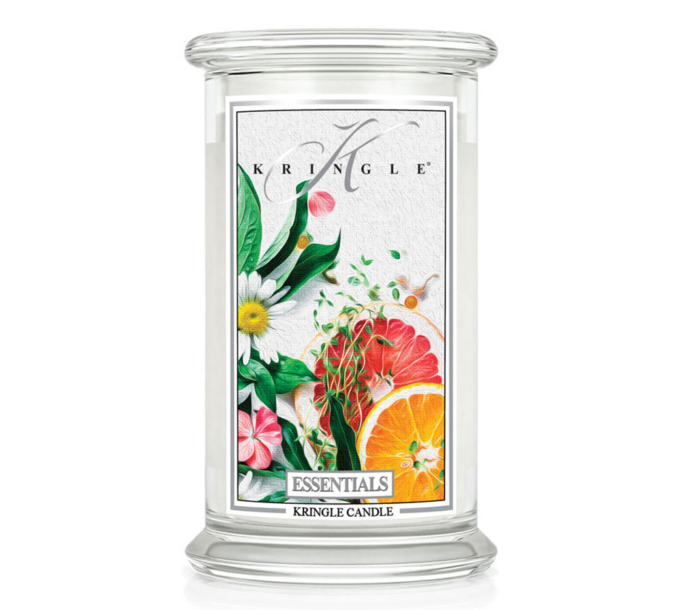 Kringle Jar Large Essentials von Kringle Candle kaufen | Duft: Fruchtig, maskulin, Birne, Bergamotte | Brenndauer: 100 Stunden